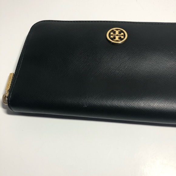 NWOT Tory Burch Robinson Zip Leather Wallet - Picture 6 of 14